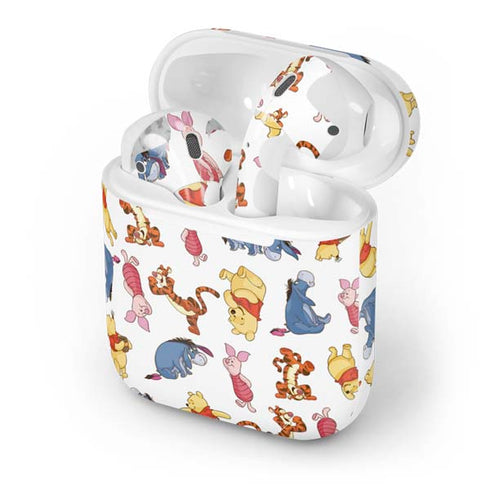 Disney Winnie the Pooh Character Pattern Apple AirPods Skin