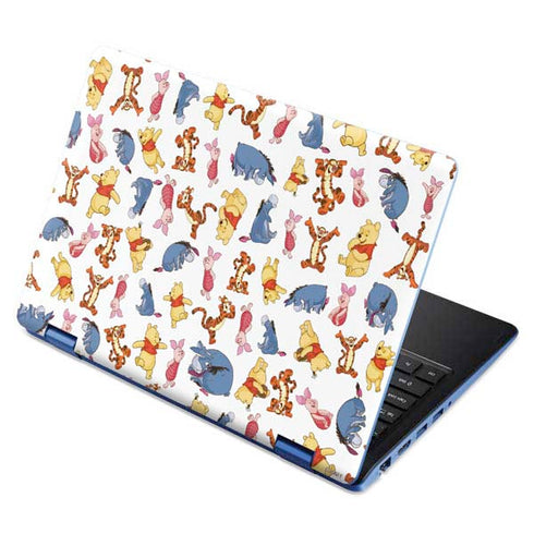 Disney Winnie the Pooh Character Pattern Aspire R11 11.6in Skin