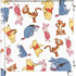 Disney Winnie the Pooh Character Pattern Corsair 4000D Tempered Glass Mid-Tower ATX Case Skin