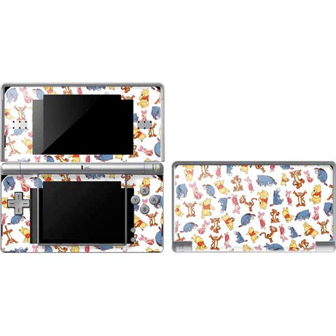 Disney Winnie the Pooh Character Pattern DS Lite Skin