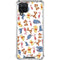 Disney Winnie the Pooh Character Pattern Galaxy A12 Clear Case