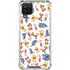 Disney Winnie the Pooh Character Pattern Galaxy A12 Clear Case