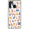 Disney Winnie the Pooh Character Pattern Galaxy A21 Clear Case