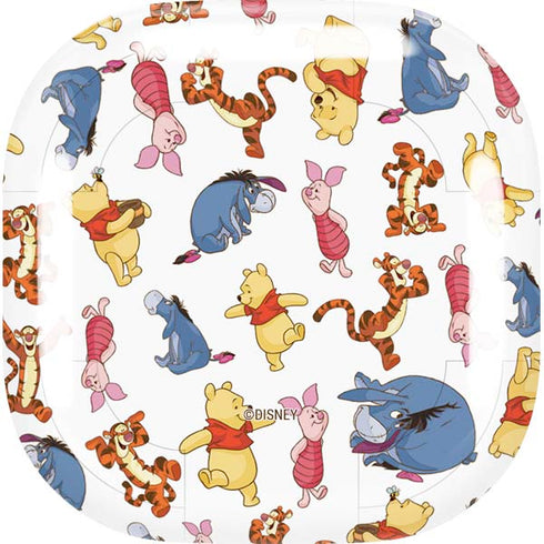 Disney Winnie the Pooh Character Pattern Galaxy Buds Live Skin