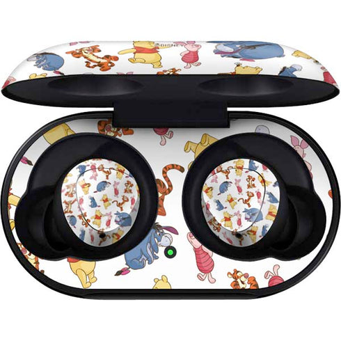 Disney Winnie the Pooh Character Pattern Galaxy Buds Skin