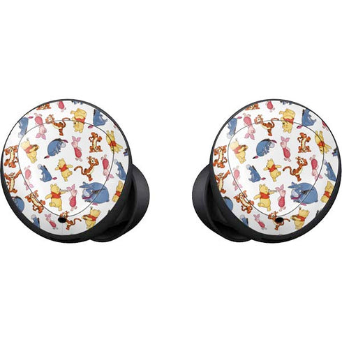 Disney Winnie the Pooh Character Pattern Galaxy Buds Skin