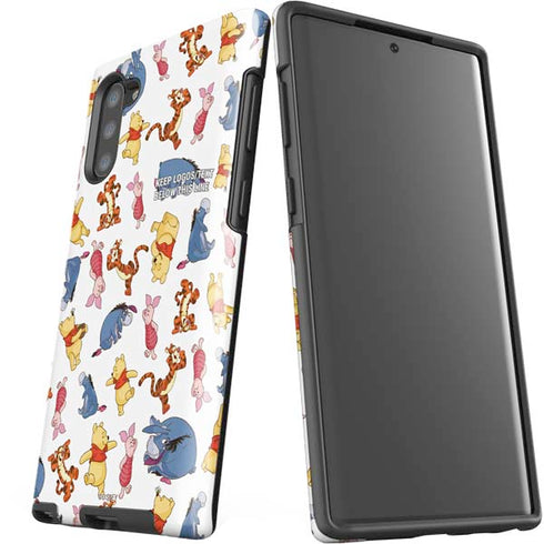 Disney Winnie the Pooh Character Pattern Galaxy Note 10 Pro Case