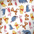 Disney Winnie the Pooh Character Pattern Galaxy Note 8 Skin