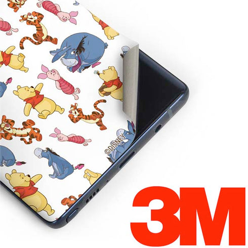 Disney Winnie the Pooh Character Pattern Galaxy Note 9 Skin