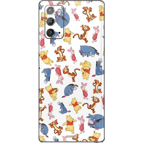 Disney Winnie the Pooh Character Pattern Galaxy Note20 5G Skin