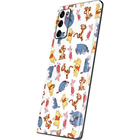 Disney Winnie the Pooh Character Pattern Galaxy Note20 5G Skin