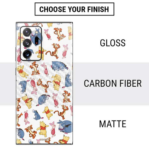 Disney Winnie the Pooh Character Pattern Galaxy Note20 Ultra 5G Skin