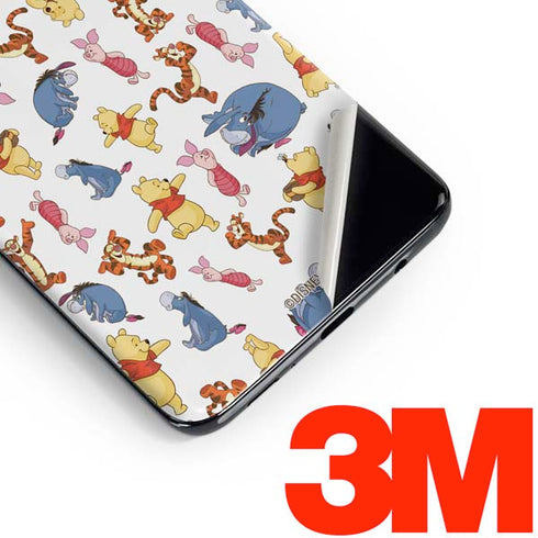 Disney Winnie the Pooh Character Pattern Galaxy S10 Skin