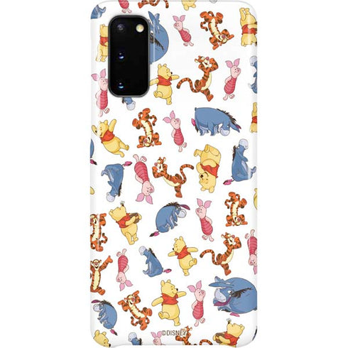 Disney Winnie the Pooh Character Pattern Galaxy S20 Lite Case