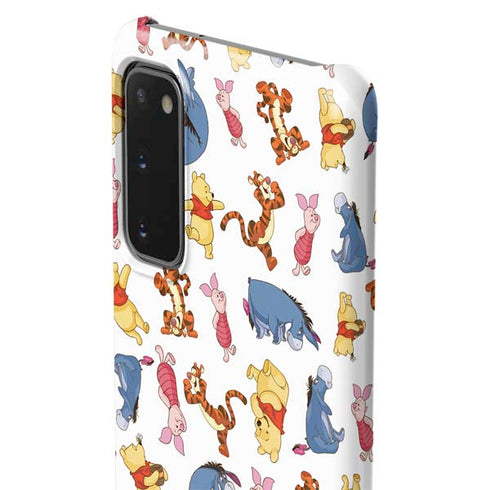 Disney Winnie the Pooh Character Pattern Galaxy S20 Lite Case
