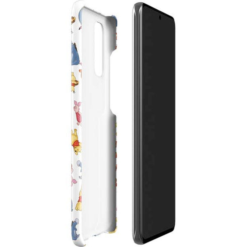 Disney Winnie the Pooh Character Pattern Galaxy S20 Lite Case
