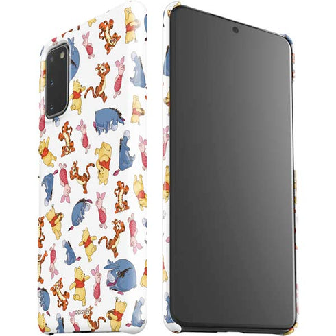 Disney Winnie the Pooh Character Pattern Galaxy S20 Lite Case