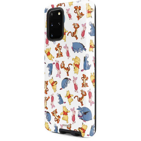 Disney Winnie the Pooh Character Pattern Galaxy S20 Plus Pro Case