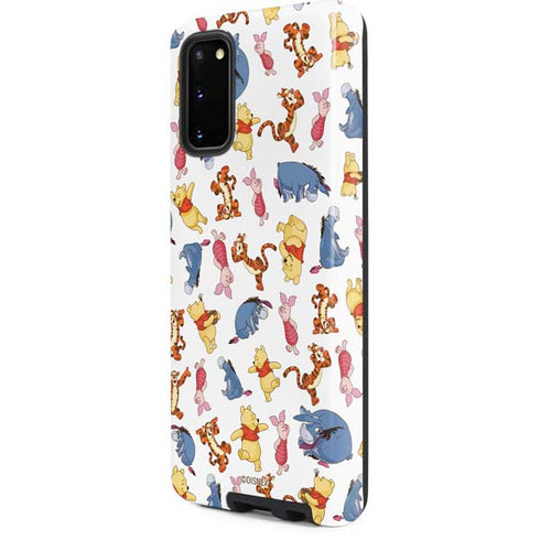 Disney Winnie the Pooh Character Pattern Galaxy S20 Pro Case