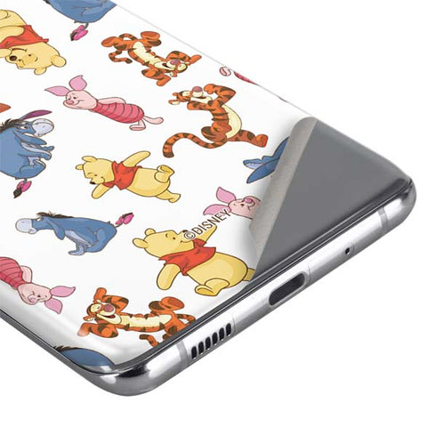 Disney Winnie the Pooh Character Pattern Galaxy S20 Ultra 5G Skin