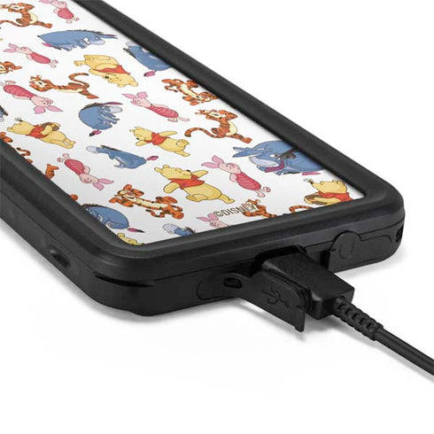 Disney Winnie the Pooh Character Pattern Galaxy S20 Waterproof Case