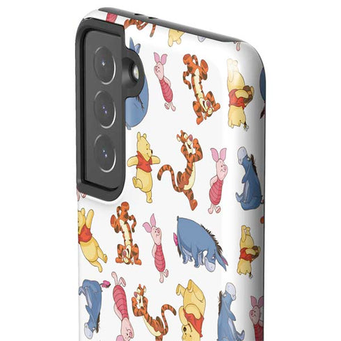 Disney Winnie the Pooh Character Pattern Galaxy S21 5G Pro Case