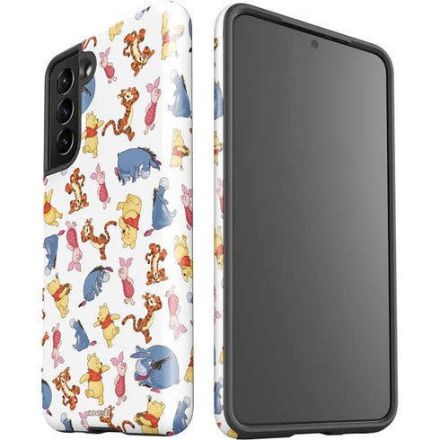 Disney Winnie the Pooh Character Pattern Galaxy S21 5G Pro Case