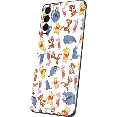 Disney Winnie the Pooh Character Pattern Galaxy S21 5G Skin