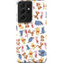 Disney Winnie the Pooh Character Pattern Galaxy S21 Ultra 5G Pro Case