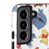 Disney Winnie the Pooh Character Pattern Galaxy S22 Pro Case