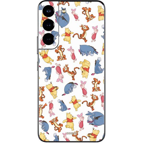 Disney Winnie the Pooh Character Pattern Galaxy S22 Skin