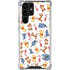 Disney Winnie the Pooh Character Pattern Galaxy S22 Ultra Clear Case