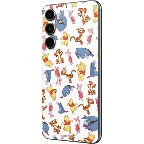 Disney Winnie the Pooh Character Pattern Galaxy S23 FE Skin