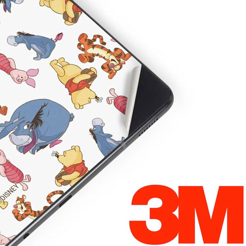 Disney Winnie the Pooh Character Pattern Samsung Galaxy Tab Skin