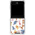 Disney Winnie the Pooh Character Pattern Galaxy Z Flip5 5G Clear Case