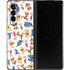 Disney Winnie the Pooh Character Pattern Galaxy Z Fold3 5G Skin