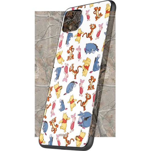 Disney Winnie the Pooh Character Pattern Google Pixel 4 XL Skin