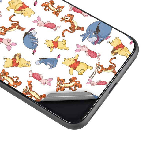 Disney Winnie the Pooh Character Pattern Google Pixel 4 XL Skin