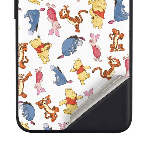 Disney Winnie the Pooh Character Pattern Google Pixel 4a Skin