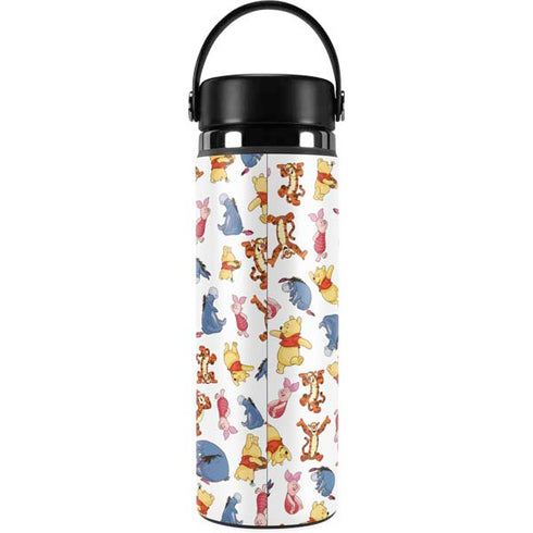 Disney Winnie the Pooh Character Pattern Hydro Flask 20oz Wide Mouth Skin