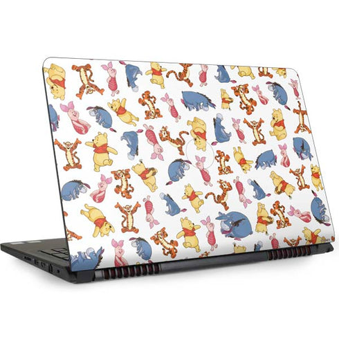 Disney Winnie the Pooh Character Pattern Dell Inspiron Skin