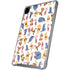 Disney Winnie the Pooh Character Pattern iPad Pro 12.9in (2020) Clear Case