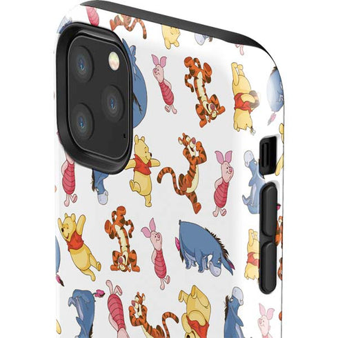 Disney Winnie the Pooh Character Pattern iPhone 11 Pro Max Impact Case