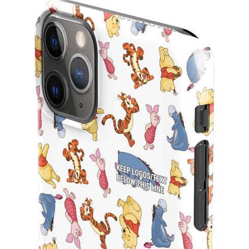 Disney Winnie the Pooh Character Pattern iPhone 11 Pro Max Lite Case