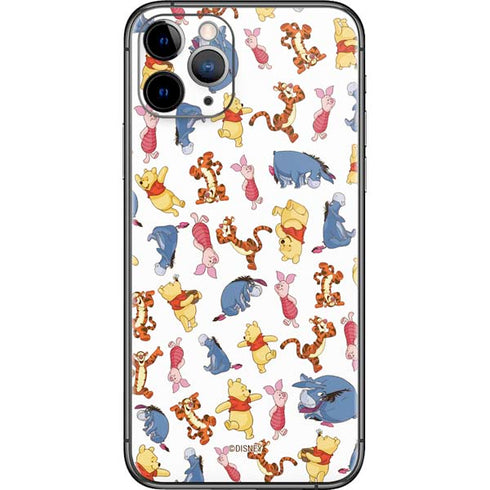 Disney Winnie the Pooh Character Pattern iPhone 11 Pro Skin