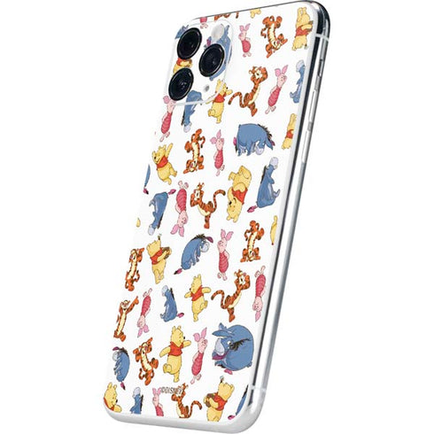 Disney Winnie the Pooh Character Pattern iPhone 11 Pro Skin