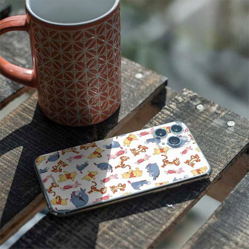 Disney Winnie the Pooh Character Pattern iPhone 11 Pro Skin