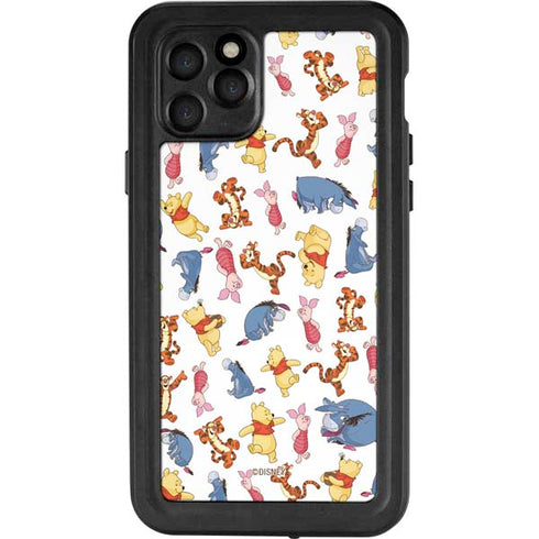 Disney Winnie the Pooh Character Pattern iPhone 11 Pro Waterproof Case