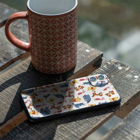 Disney Winnie the Pooh Character Pattern iPhone 11 Skin
