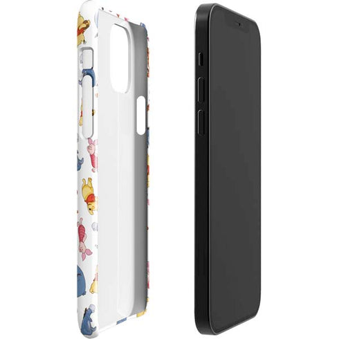 Disney Winnie the Pooh Character Pattern iPhone 12 Mini Lite Case